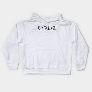 CTRL + Z // Undo Kids Hoodie